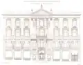 Facade of the administrative building of AEG at Schiffbauerdamm 22 in Berlin (1888–1890; destroyed)