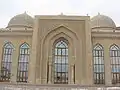The mosque entrance