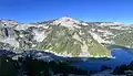 East aspect of Camp Robber Peak above Big Heart Lake
