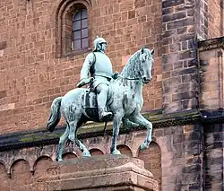 Equestrian statue of Bismarck