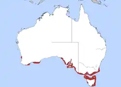 Map of range