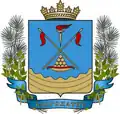 Coat of arms of Blahodatne