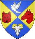 Coat of arms of Courcelles-en-Barrois