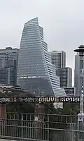 Block 18 Tower on Sept 15 2023