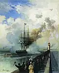 The frigate Razboynik, 'Rogue'