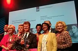 Boris Dittrich, advocacy director for the Lesbian, Gay, Bisexual, and Transgender Rights Program at Human Rights Watch, at the reception for the Jos Brink Award and Innovation Award in The Hague, The Netherlands, on May 17, 2013.