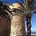 One of the towers of the castle