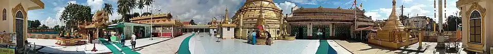 Panoramic view of Botataung area