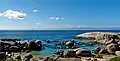Boulders at the beach
