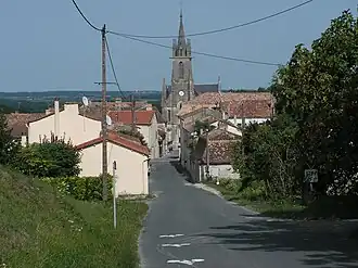 A general view of Bouniagues