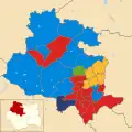 2007 results map