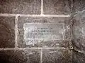 Inscribed stone for Ada Ellen Roberts