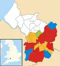 2011 results map