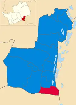 2007 results map