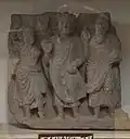 "Buddha Refuses Anupama", late Kushan.