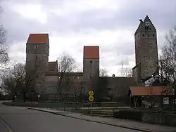 View from the edge of the village to the north