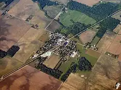 Burket from the air