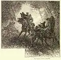"Burroughs and the Sheriffs," by illustration Alfred Rudolph Waud, in A Popular History of the United States, Vol. 2, by William Cullen Bryant, New York: Charles Scribner's Sons, 1878, p. 470