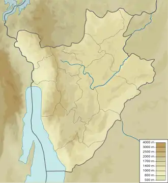 Kirundo is located in Burundi