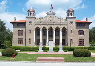 The Sumter County Courthouse in Bushnell