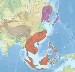 Map of range