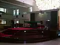 View of the altar from the northeast.