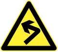 Curve to the left