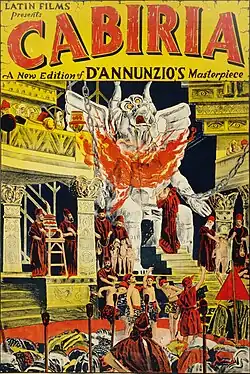 Image 47Cabiria poster, by N. Morgello (edited by Jujutacular) (from Wikipedia:Featured pictures/Artwork/Others)