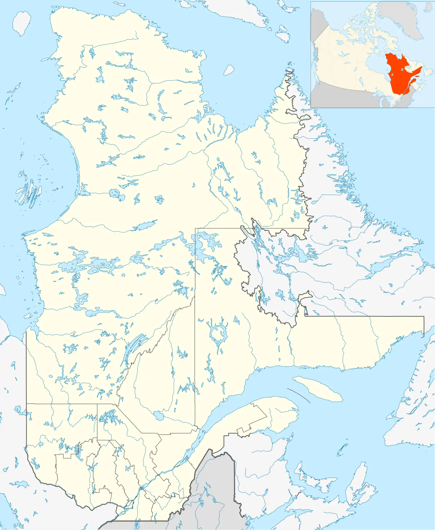 Val-Paradis is located in Quebec