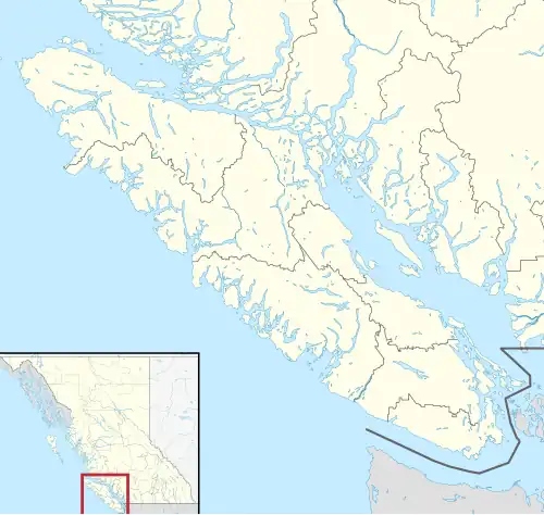 Port Hardy is located in Vancouver Island