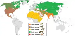Map of range
