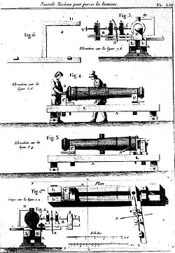 Light drilling machine.