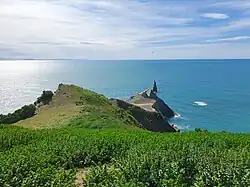Looking northeast towards Cape Kidnappers