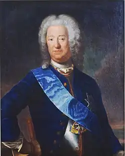 Portrait of Carl Olderman Cronstedt [fi], 1740s