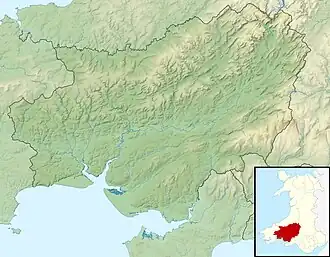 Swiss Valley reservoir is located in Carmarthenshire