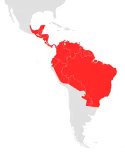 Map of range