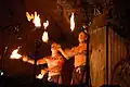 Casa Bonita torch juggling