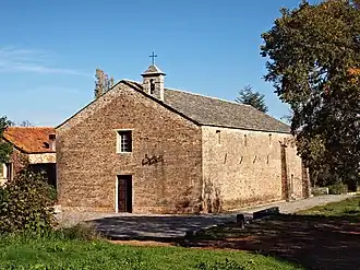 The church of San Pancraziu, in Castellare-di-Casinca