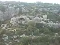 Cava del Rivettazzo, view of the necropolis.