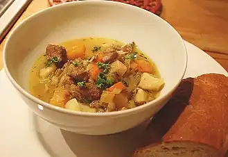 Image 9Cawl, a Welsh dish of meat and vegetables (from Culture of Wales)