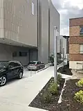 Loading dock and alley