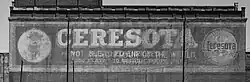 side view of bottom of the Ceresota building