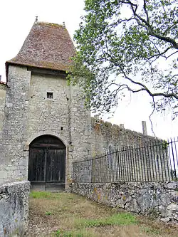The castle in Avensac