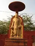 Chandragupta Maurya with chatra