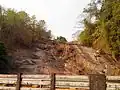 Waterfall during the dry season