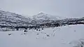 Winter view of Mount Butin from Chemma