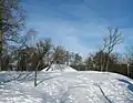 In winter
