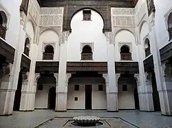 Main courtyard