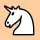 e2 white unicorn