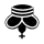 b8 black upside-down king